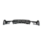 BMW 4 Series M Sport F32 F36 - Gloss Black Dual Exit Rear Diffuser