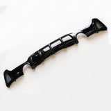 BMW 4 Series M Sport F32 F36 - Gloss Black Dual Exit Rear Diffuser