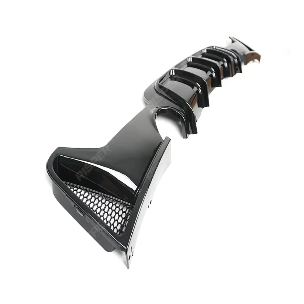 BMW 4 Series M Sport F32 F36 - Gloss Black Dual Exit Rear Diffuser