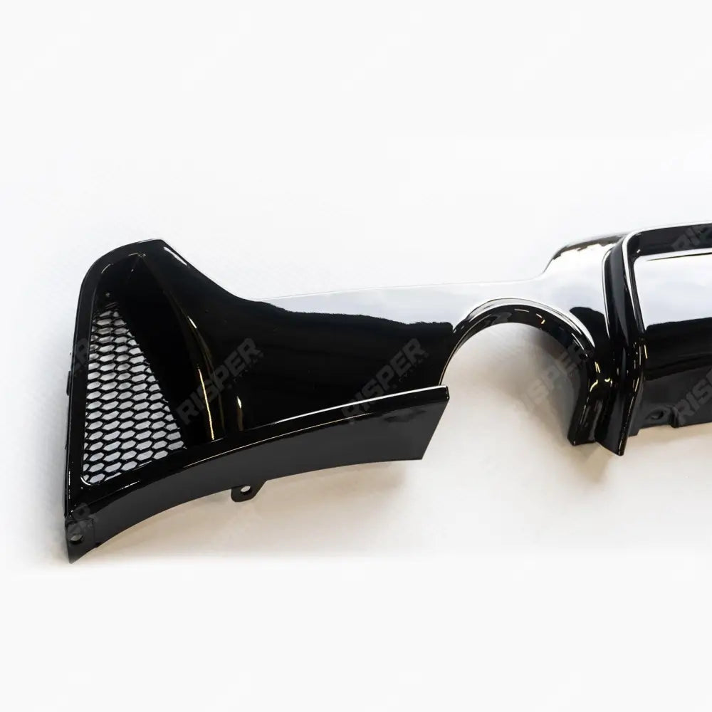 BMW 4 Series M Sport F32 F36 - Gloss Black Dual Exit Rear Diffuser