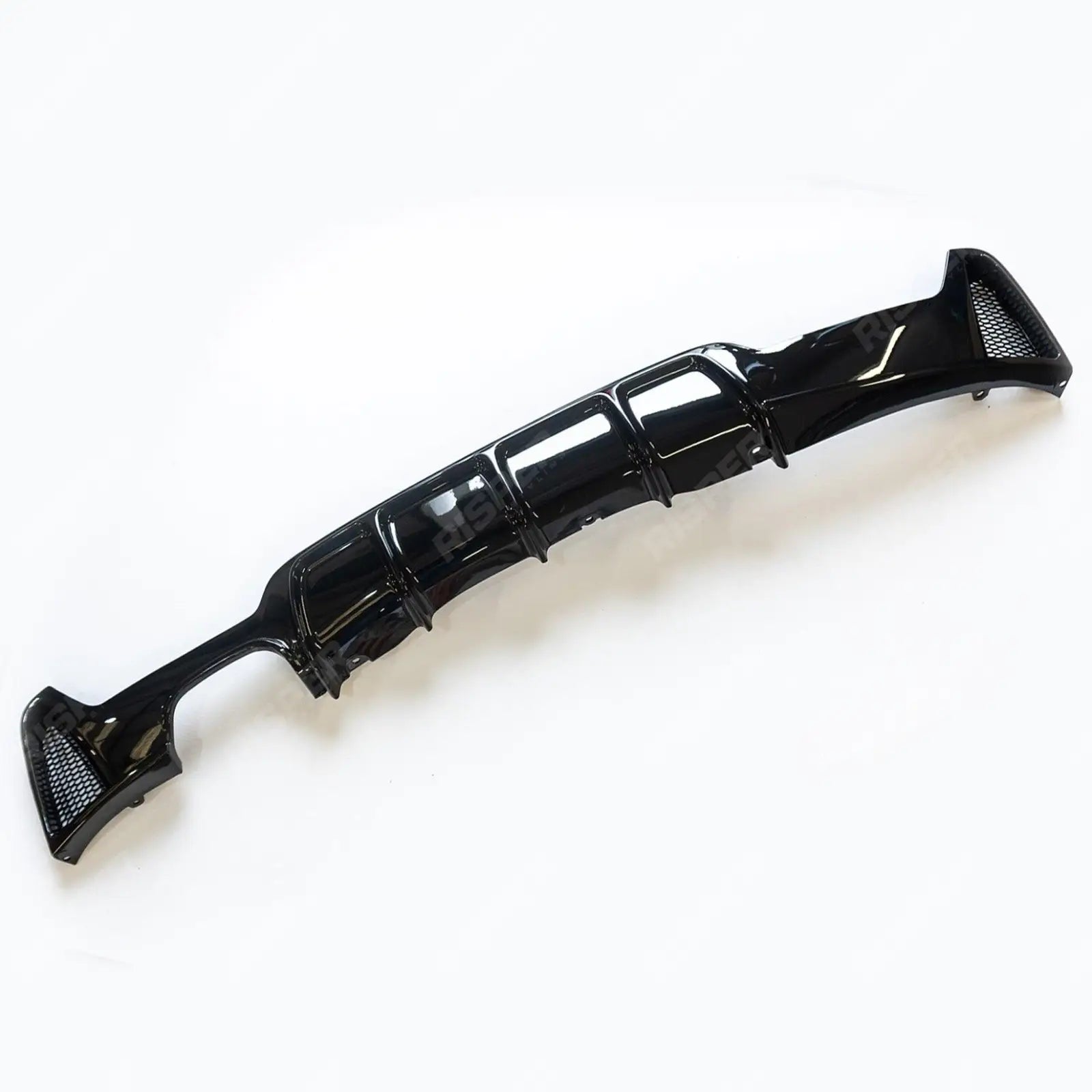 BMW 4 Series M Sport F32 F36 - Gloss Black Rear Diffuser Single Side Dual Tip