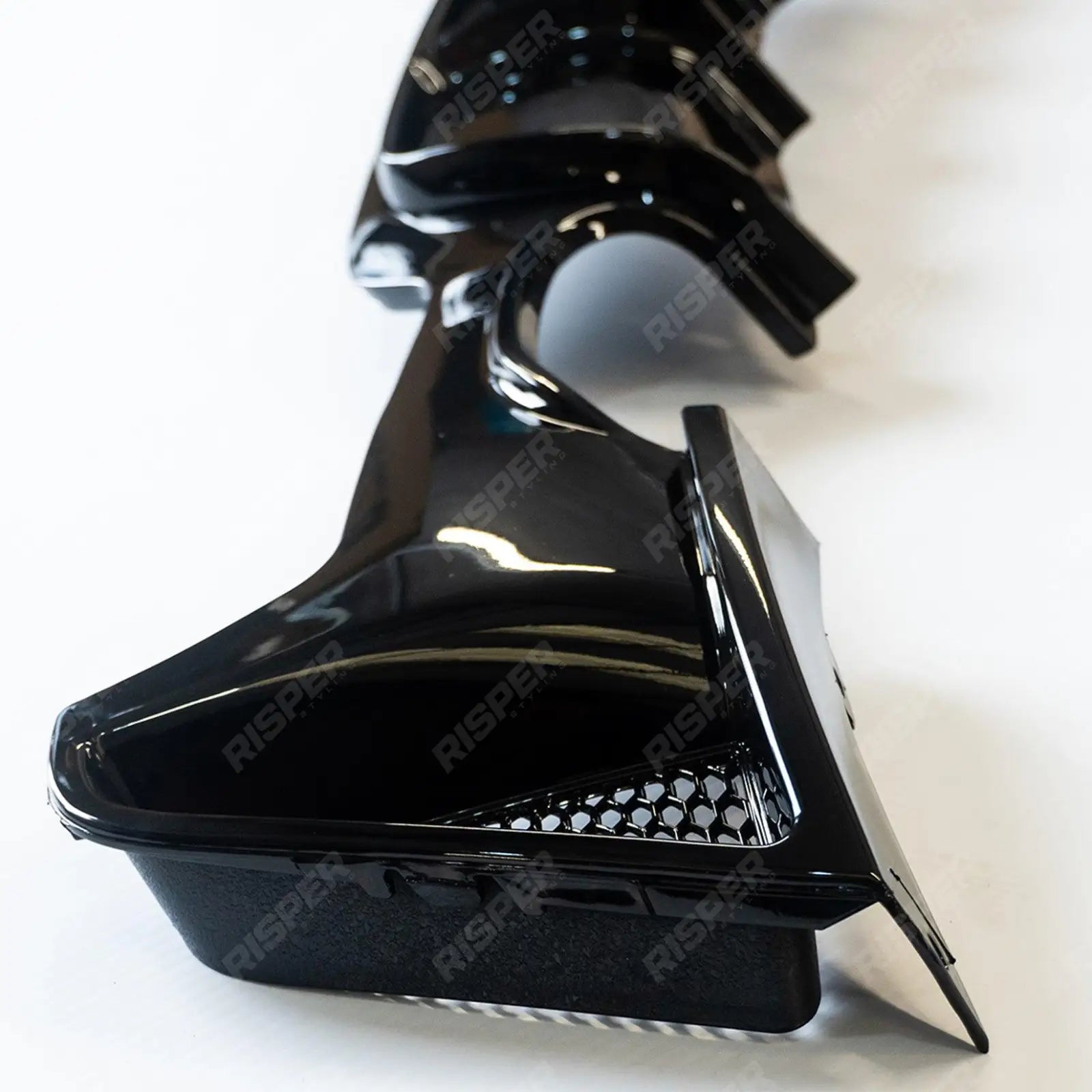 BMW 4 Series M Sport F32 F36 - Gloss Black Rear Diffuser Single Side Dual Tip