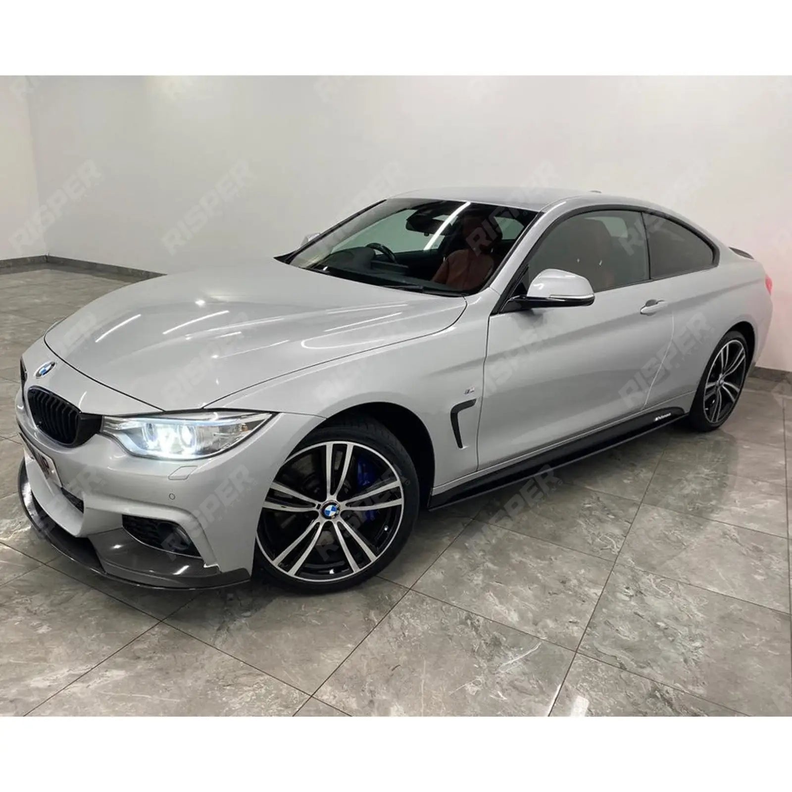 BMW 4 Series M Sport F32/F36 M Performance Front Splitter in Carbon Look