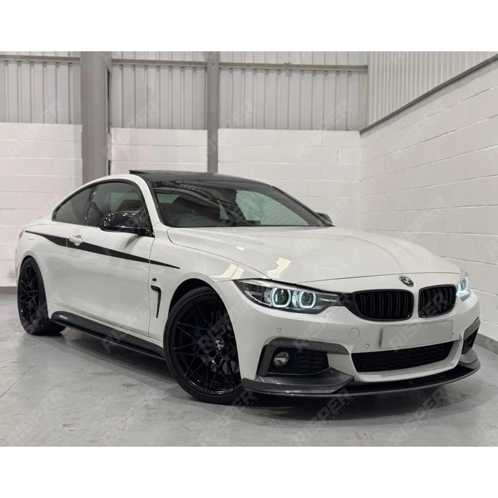 BMW 4 Series M Sport F32/F36 M Performance Front Splitter in Carbon Look