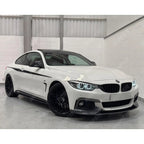 BMW 4 Series M Sport F32/F36 M Performance Front Splitter in Carbon Look
