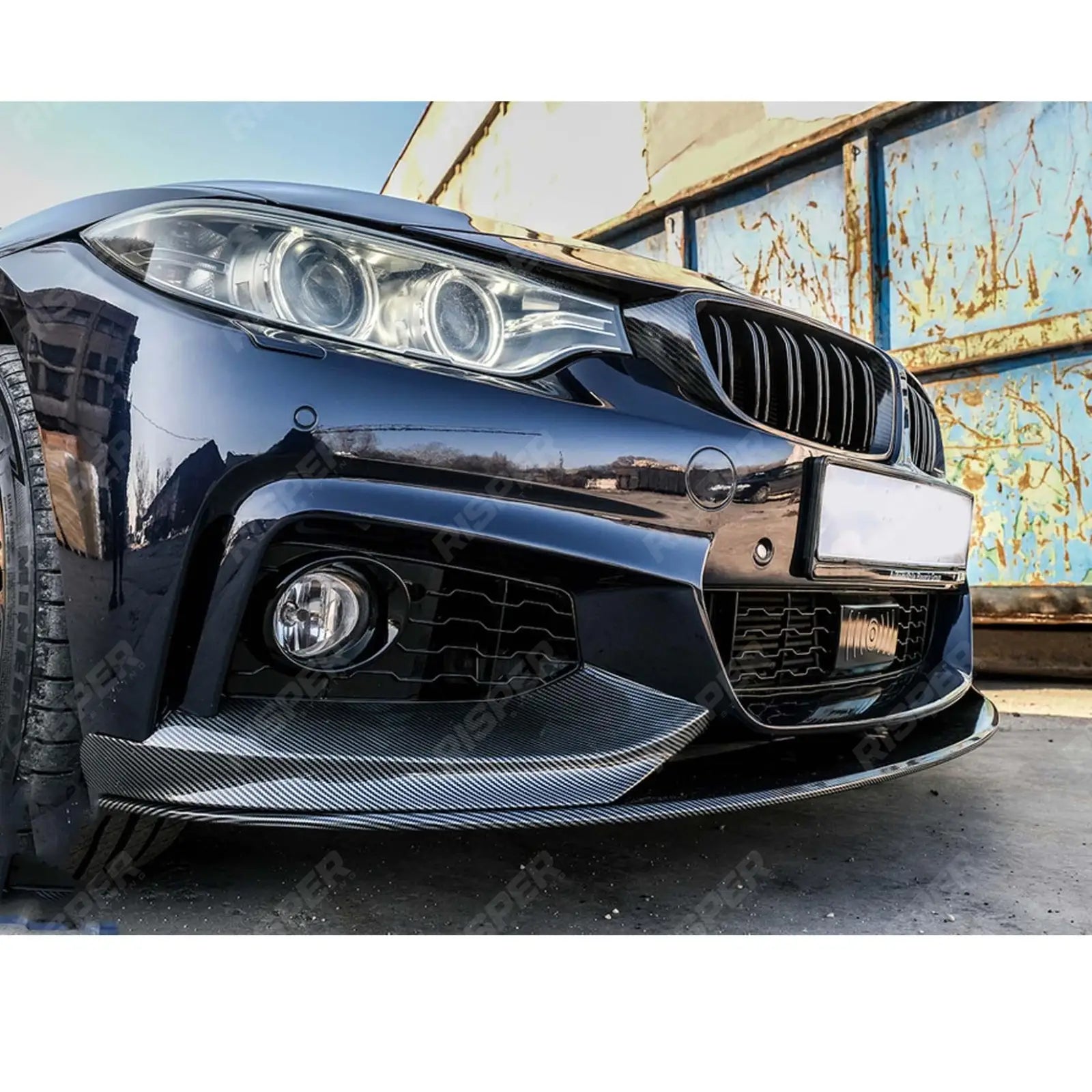 BMW 4 Series M Sport F32/F36 M Performance Front Splitter in Carbon Look