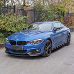 BMW 4 Series M Sport F32/F36 M Performance Front Splitter in Matte Finish