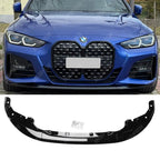 BMW 4 Series M Sport G22 G23 2020+ Front Splitter in Carbon Look