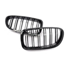 BMW 5 Series F10 2009-2017 DUAL SLAT FRONT GRILL IN GLOSS BLACK Grilles