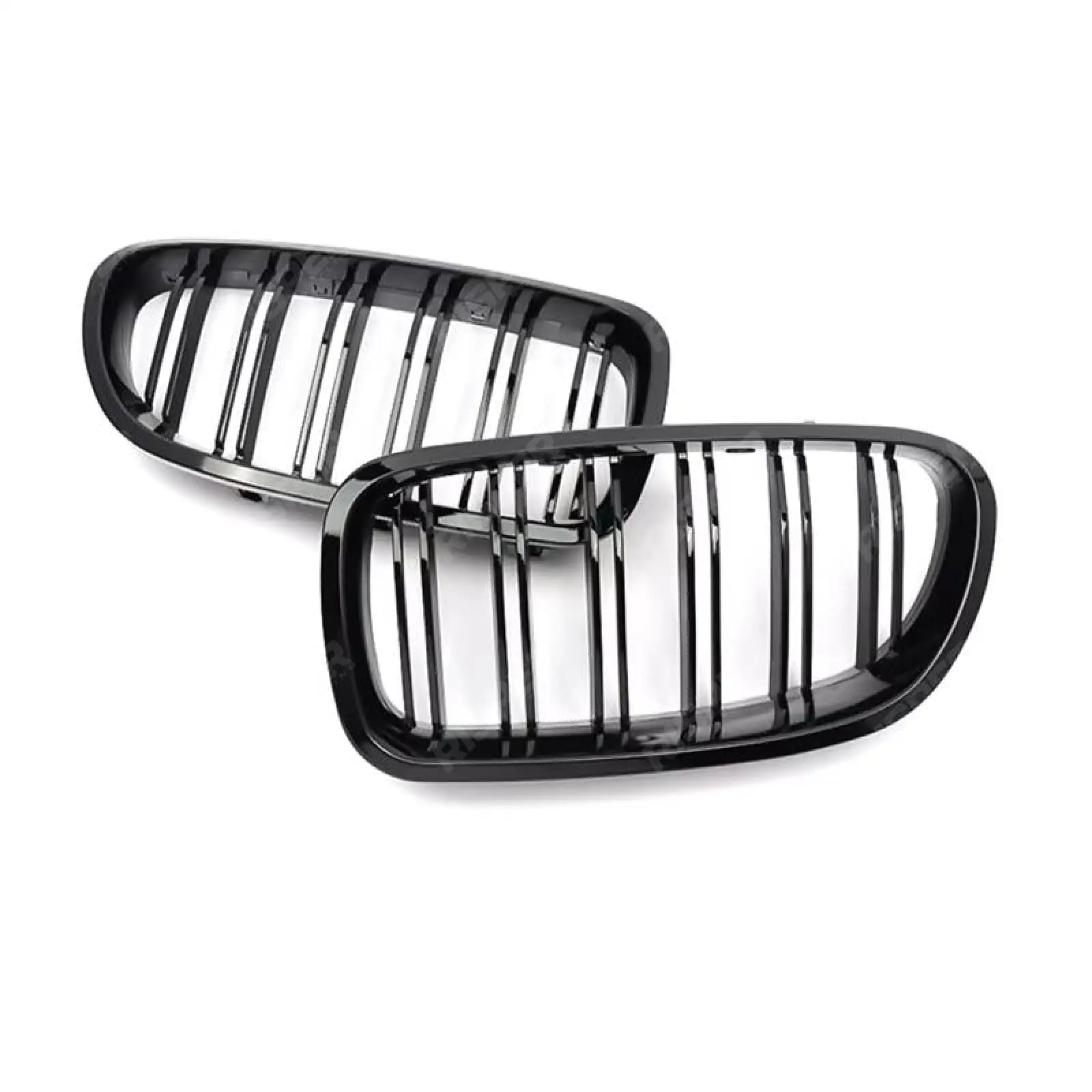 BMW 5 Series F10 2009-2017 DUAL SLAT FRONT GRILL IN GLOSS BLACK Grilles