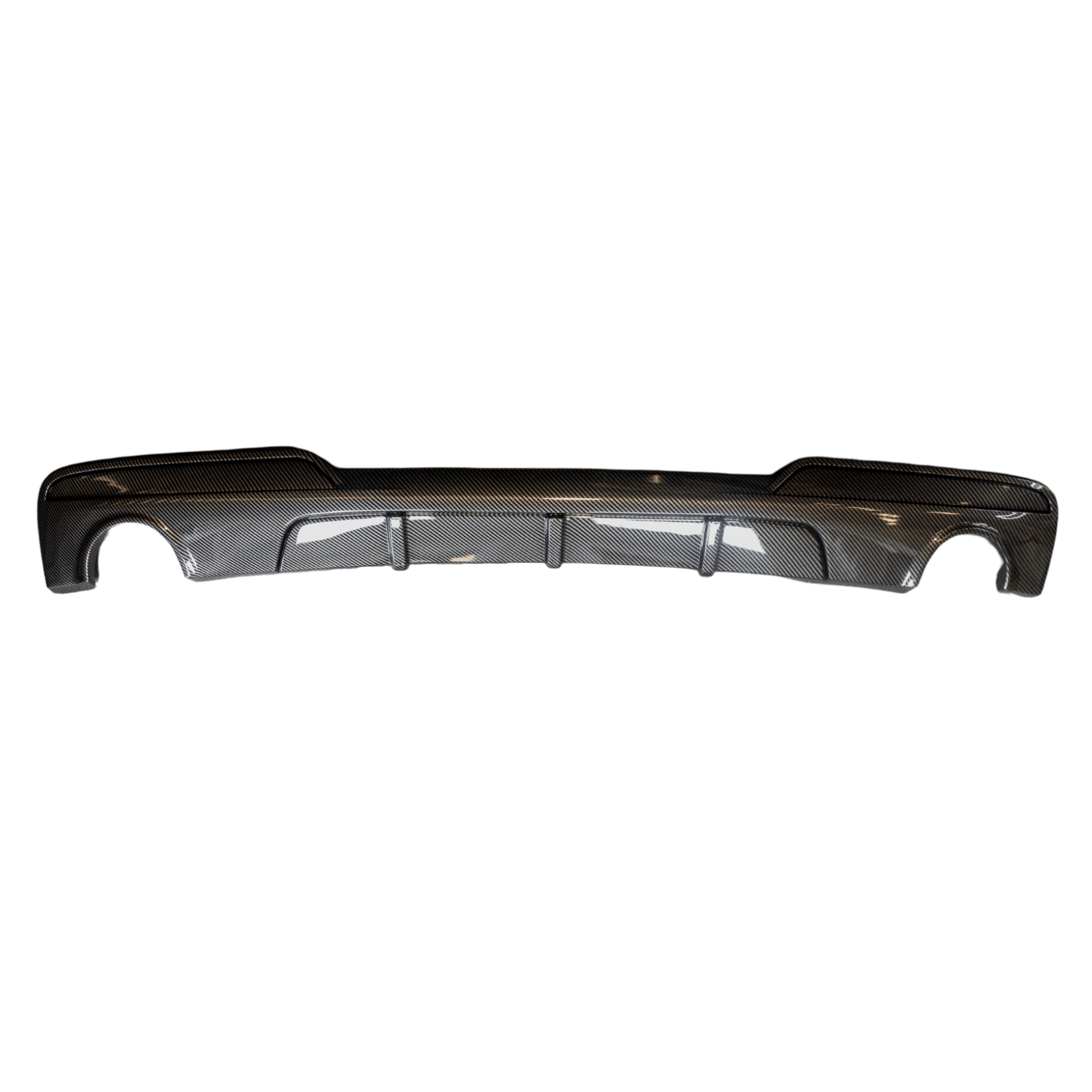 Bmw 5 Series F10 M Sport 2009 - 2017 Rear Diffuser In Carbon Look 0____0
