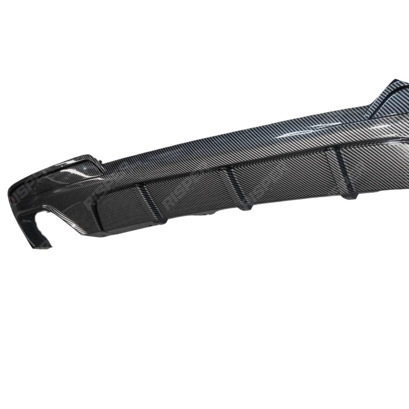 Bmw 5 Series F10 M Sport 2009 - 2017 Rear Diffuser In Carbon Look 00___