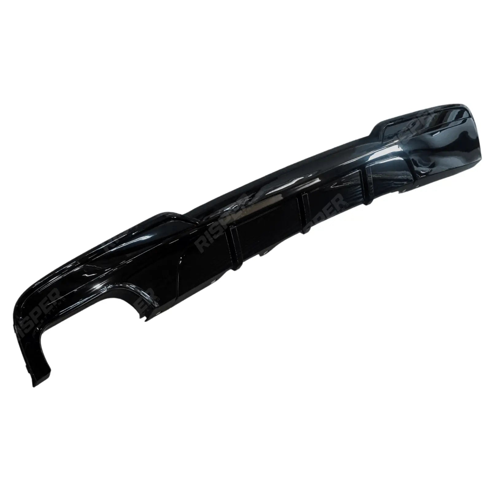 Bmw 5 Series F10 M Sport 2009 - 2017 Rear Diffuser In Gloss Black 00___