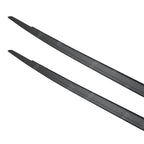 Bmw 5 Series F10 M Sport 2009 - 2017 Side Skirt Splitters In Matte Black