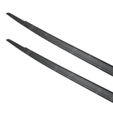 Bmw 5 Series F10 M Sport 2009 - 2017 Side Skirt Splitters In Matte Black
