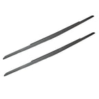 Bmw 5 Series F10 M Sport 2009 - 2017 Side Skirt Splitters In Matte Black