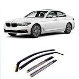 BMW 5 Series G30 2017+ STX Internal Wind Deflectors - Dark Smoke - 4PC