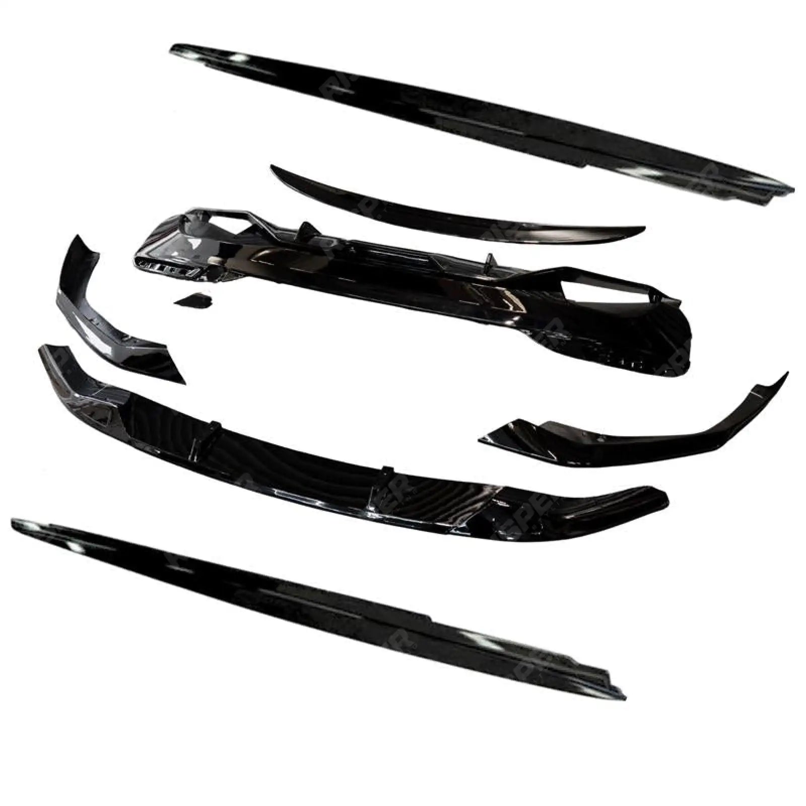 Bmw 5 Series G30 2021+ LCI Aero Kit In Gloss Black - Aero Kit