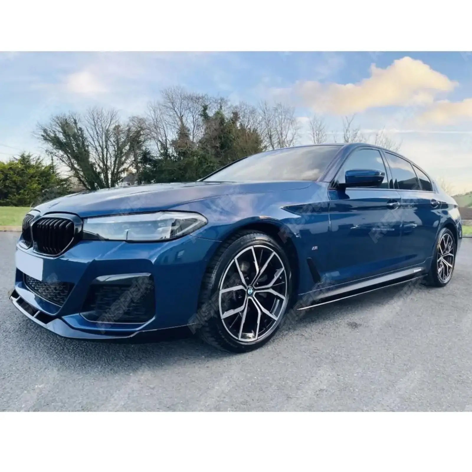 Bmw 5 Series G30 2021+ LCI Aero Kit In Gloss Black - Aero Kit