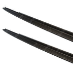 Bmw 5 Series G30 G38 M Sport 2017+ Side Splitters In Matte Black