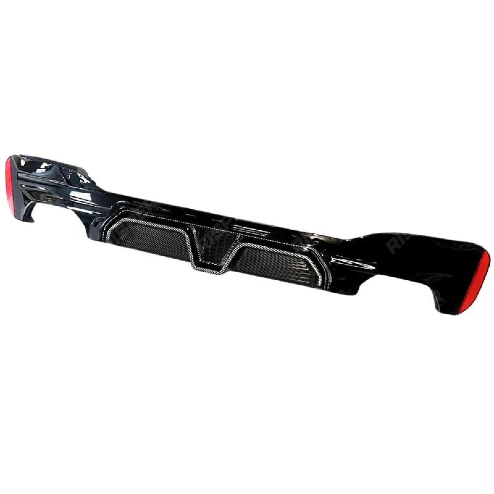 BMW 5 Series G30 G38 M Sport Pre LCI 2018 - 2022 CS Rear Diffuser In Carbon Look