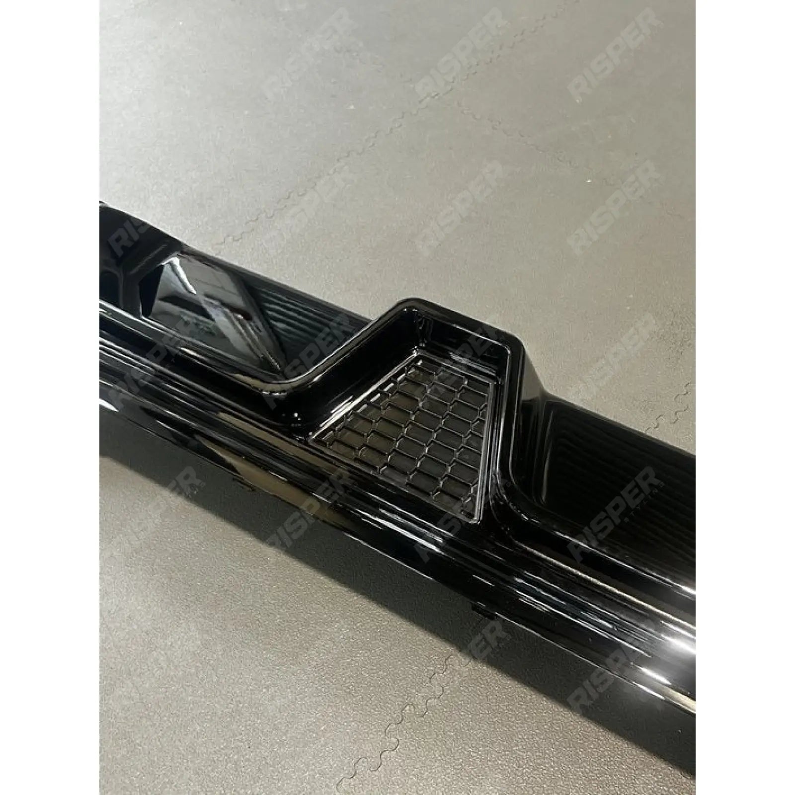 BMW 5 Series G30 G38 M Sport Pre LCI 2018 - 2022 CS Rear Diffuser In Gloss Black