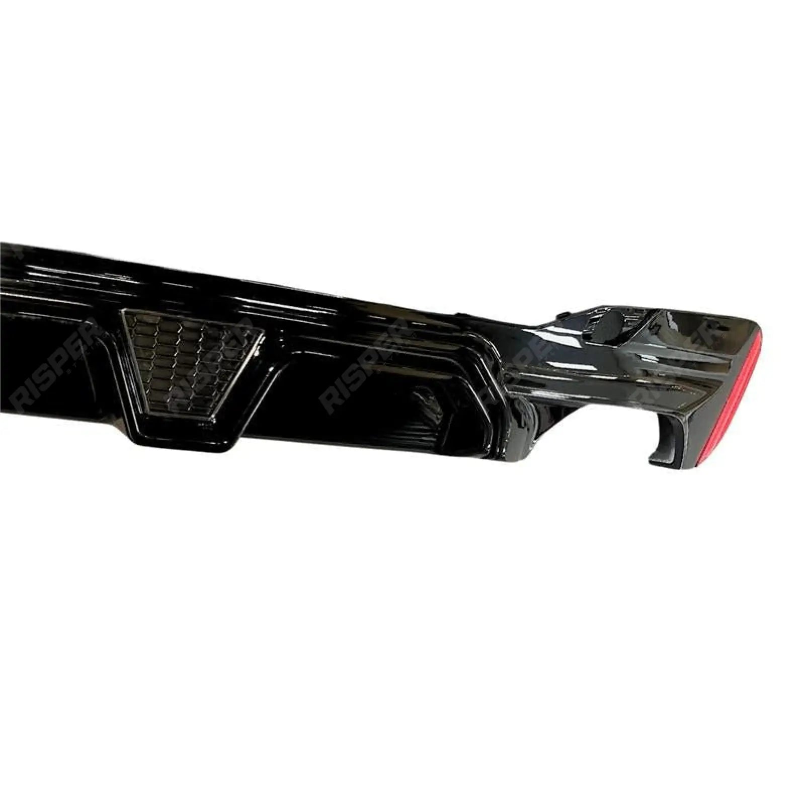 BMW 5 Series G30 G38 M Sport Pre LCI 2018 - 2022 CS Rear Diffuser In Gloss Black