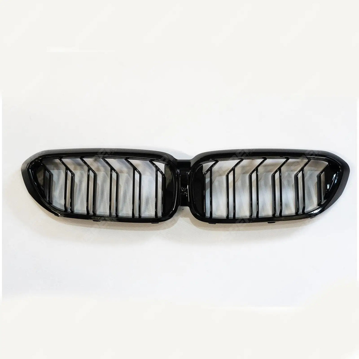 BMW 5 Series G30 Pre LCI 2017 - 2020 Old to New M5 Look Dual Slat Front Grille In Gloss Black