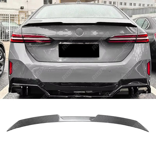 BMW 5 Series G60 2024 On M Performance Spoiler In Carbon Look
