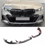 Bmw 5 Series G60 2024 On M Sport Front Splitter In Carbon Look