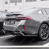 Bmw 5 Series G60 2024 On M Sport Rear Diffuser In Carbon Look