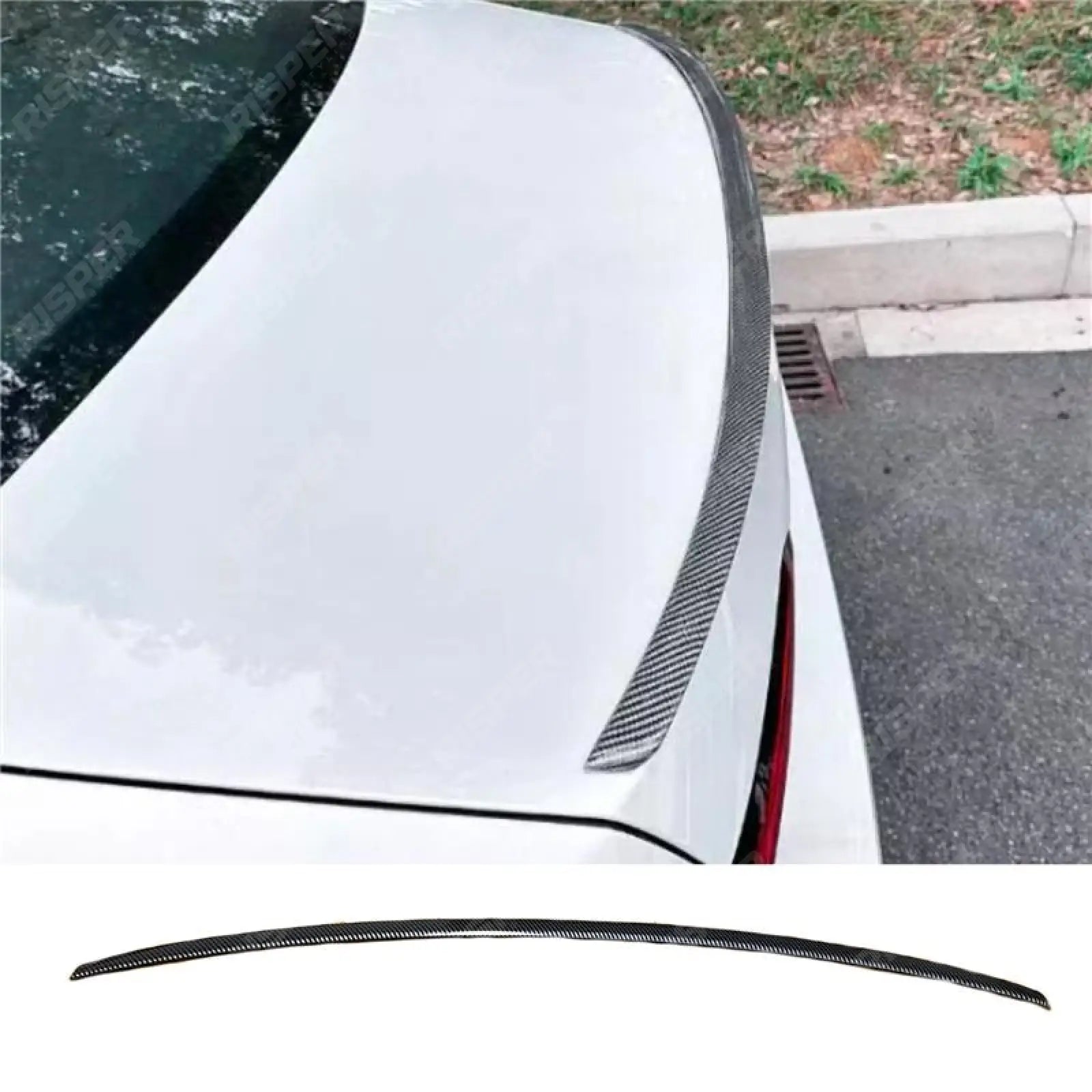 Bmw 5 Series G60 2024 On M Sport Rear Spoiler In Carbon Look Main image