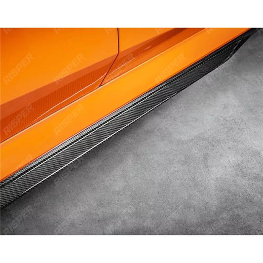 Bmw 5 Series G60 2024 On M Sport Side Skirts In Carbon Look