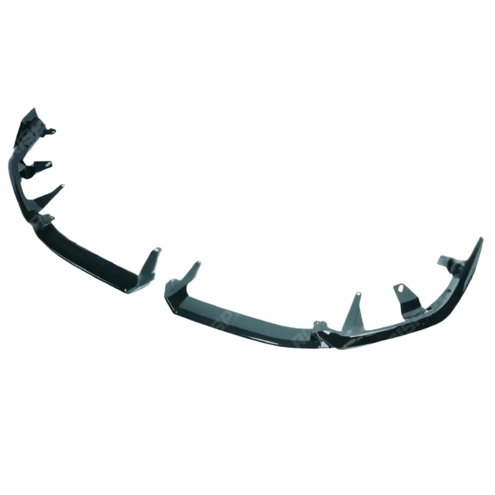 Bmw 5 Series G60 G68 M Sport Front Splitter In Gloss Black