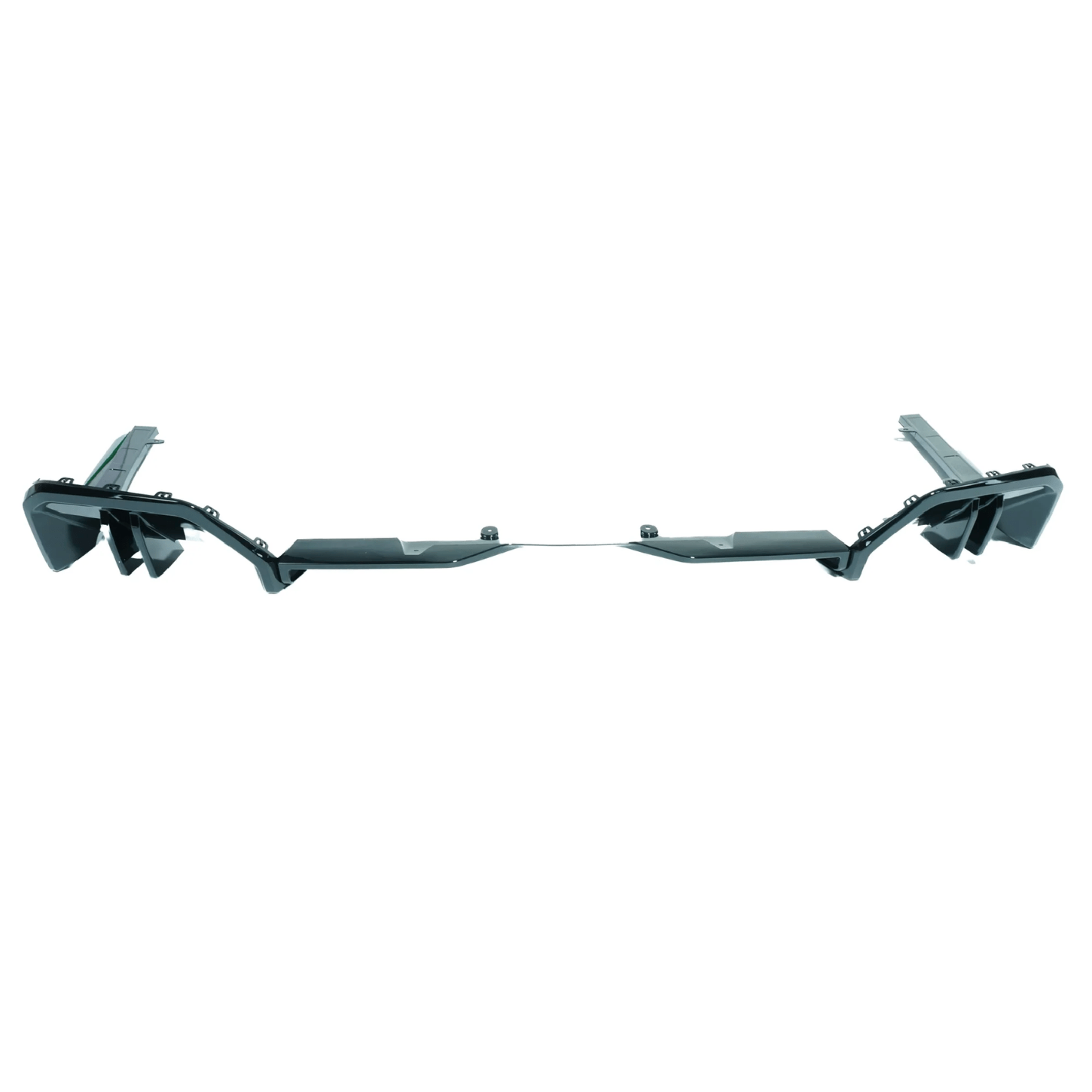 Bmw 5 Series G60 G68 M Sport Rear Diffuser In Gloss Black