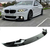 BMW 5 Series M Sport F10 2010 - 2017 - Front Splitter - Gloss Black
