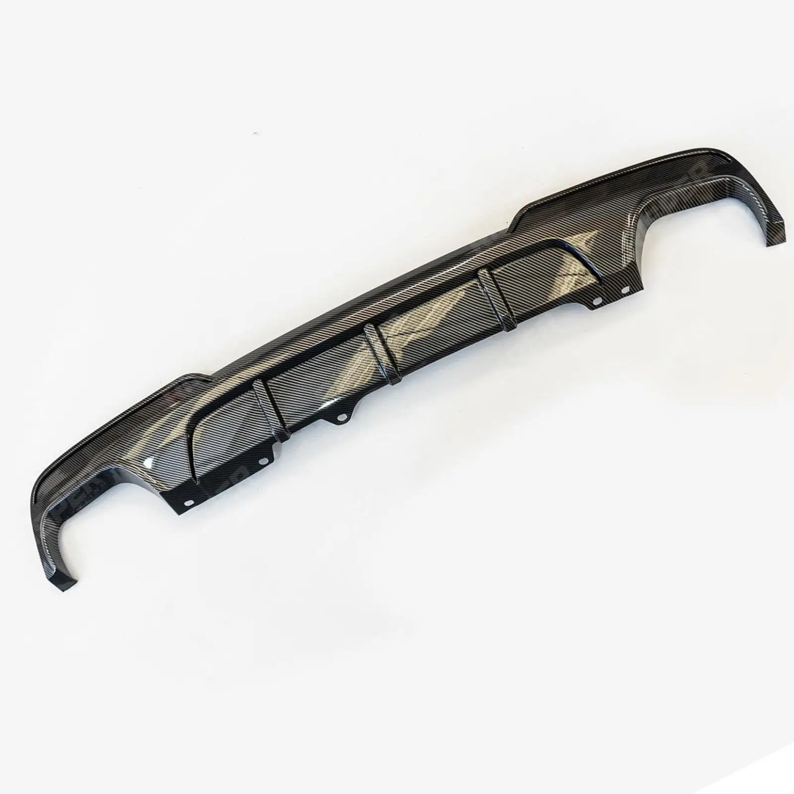 BMW 5 Series M Sport F10 F11 - Rear Diffuser with Quad Exit in Carbon Look Main image