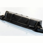 BMW 5 Series M sport F10 F18 2011 - 2017 V Style Rear Bumper Diffuser in Carbon Look
