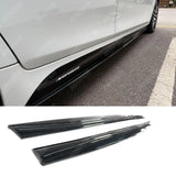 BMW 5 Series M Sport F10 F18 Side Skirt Splitters in Carbon Look