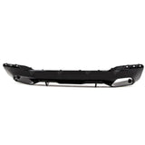 BMW 5 Series M Sport G30 G38 (pre - LCI 2017 - 2020) MP Rear Diffuser - Dual Exit Gloss Black