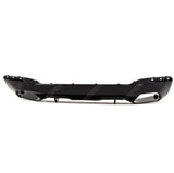 BMW 5 Series M Sport G30 G38 (pre - LCI 2017 - 2020) MP Rear Diffuser - Dual Exit Gloss Black