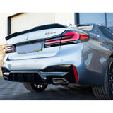 BMW 5 Series M5 G30 F90 - Gloss Black CS Style Rear Spoiler