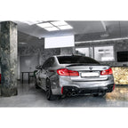 BMW 5 Series M5 G30 F90 - Gloss Black CS Style Rear Spoiler