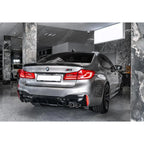BMW 5 Series M5 G30 F90 - Gloss Black CS Style Rear Spoiler