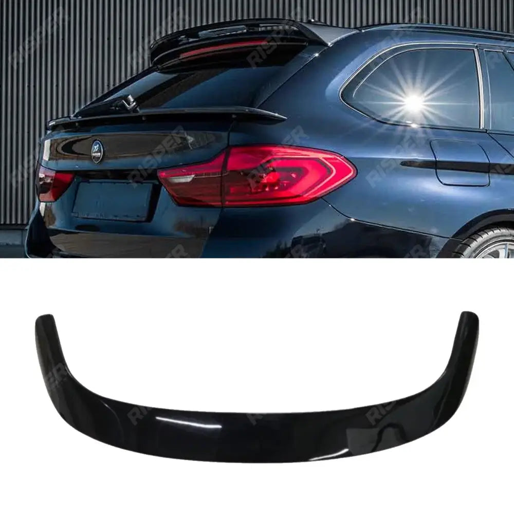 BMW 5 Series Touring G31 2017-2023 Upper Rear Spoiler In Gloss Black Spoiler