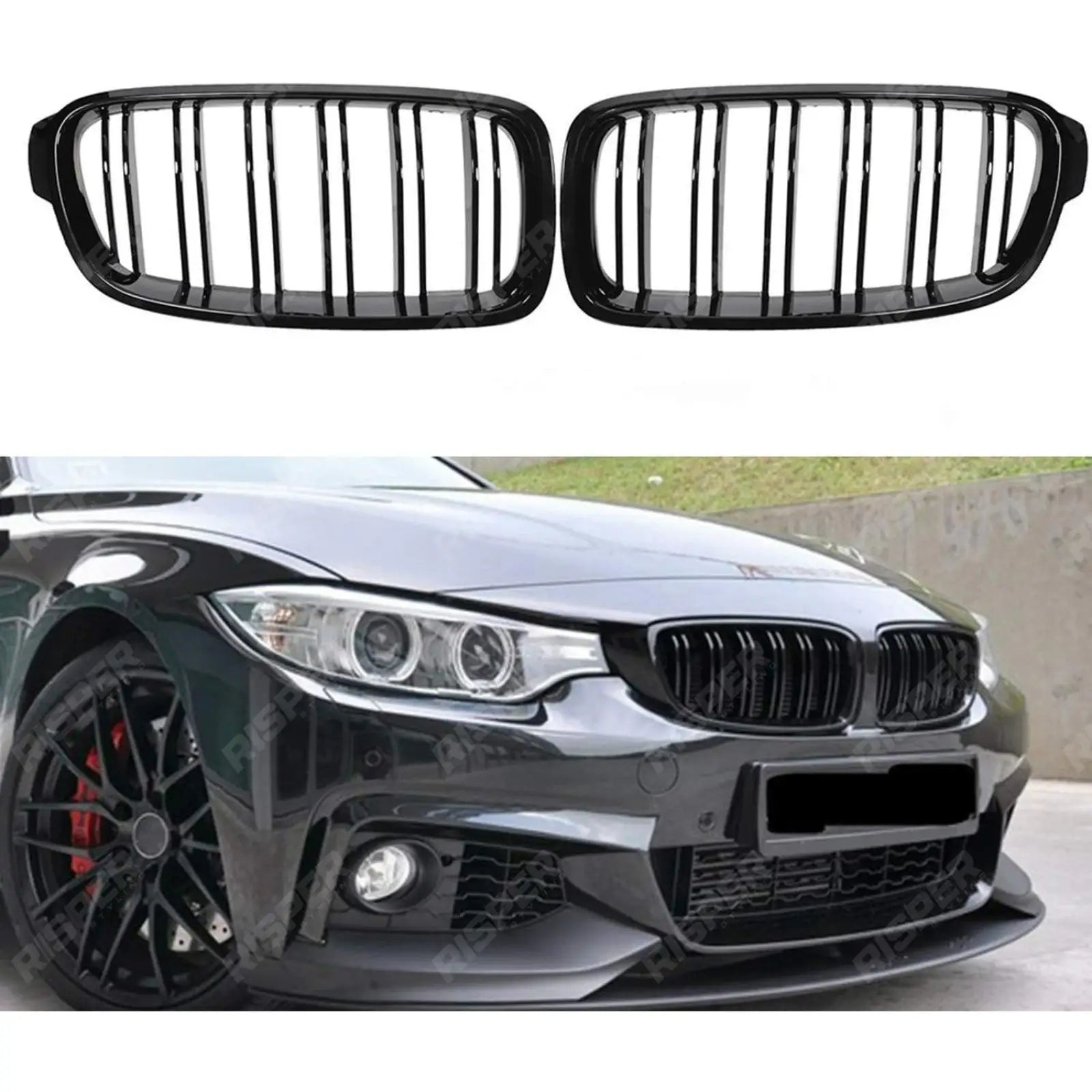 BMW F30 F31 M3 Double Slat Kidney Grille Main image
