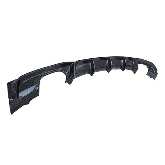 Bmw F30 F35 M Sport Quad Exit Rear Diffuser - Carbon Look