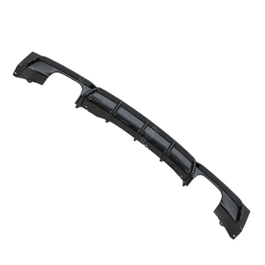 Bmw F30 F35 M Sport Quad Exit Rear Diffuser - Gloss Black