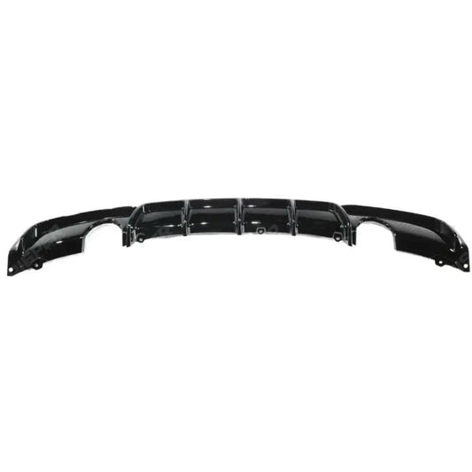 Bmw F30 F35 M Sport Single Tip Twin Exit Rear Diffuser In Gloss Black