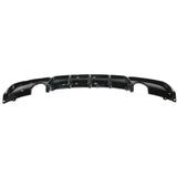 Bmw F30 F35 M Sport Single Tip Twin Exit Rear Diffuser In Gloss Black